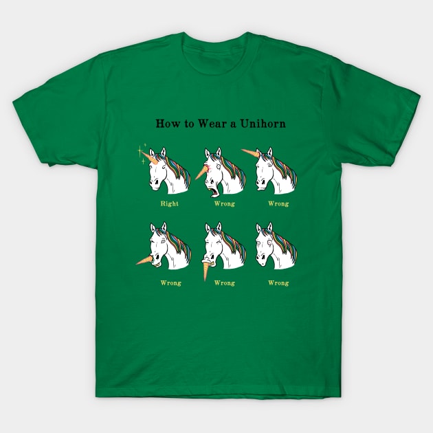 Unihorn 101 T-Shirt by Hillary White Rabbit